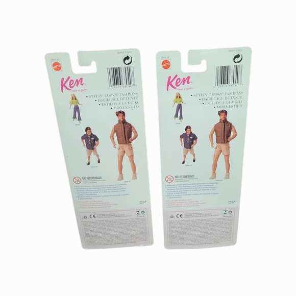 Vintage 1999 Barbie Mattel Ken Outfit Set of 2 - Picture 2 of 8